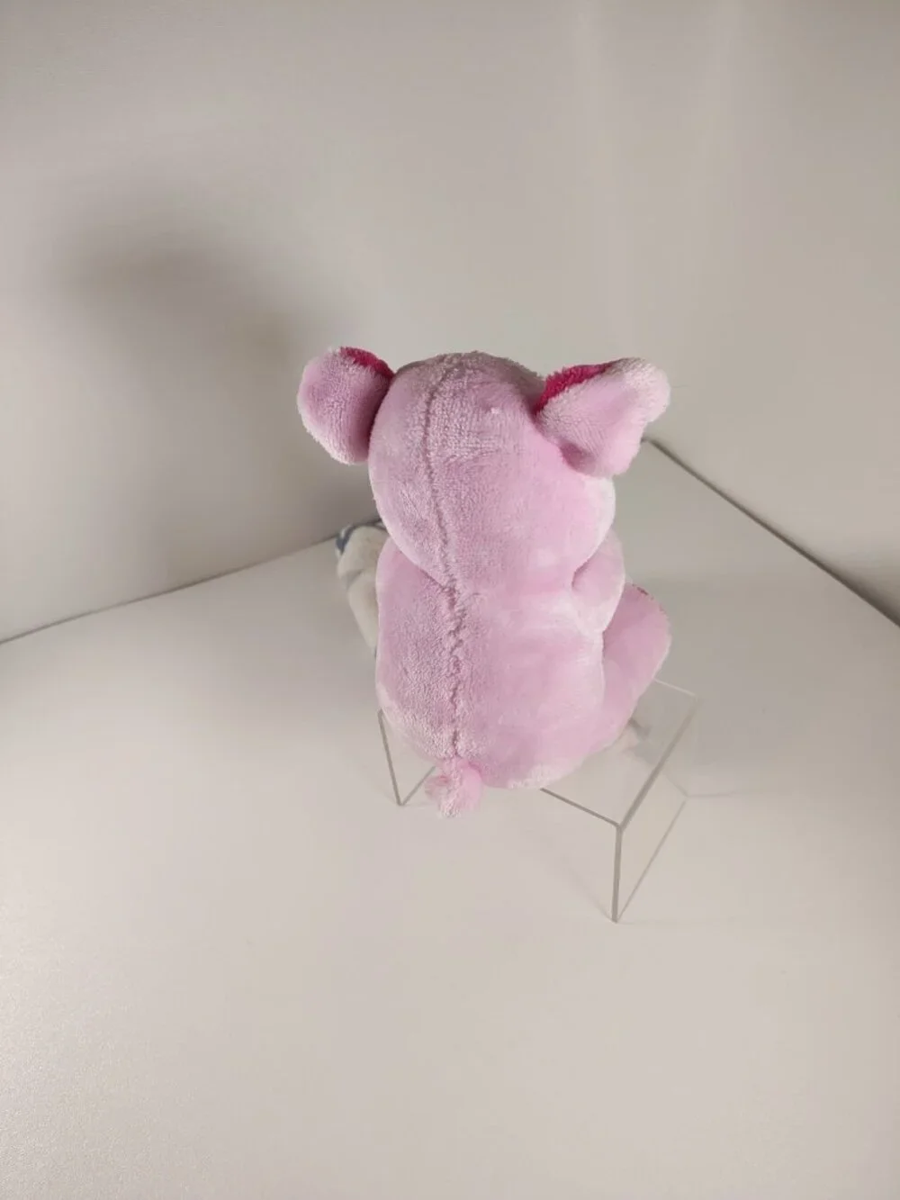 Little Beginnings Plush Pastel Pink Piglet Lovey Security Blanket Baby Stars